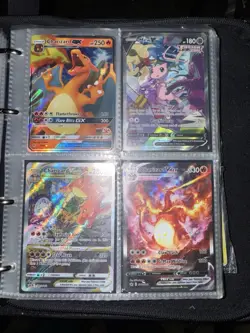 Pokemon Card Collection Binder Promos,Full Arts, Shiny’s, Vintage, Charizard Mew - Image 2