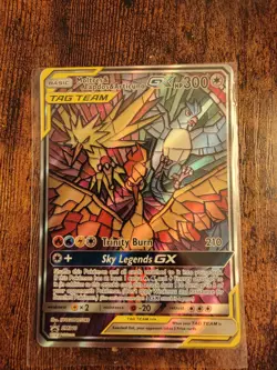 Moltres, Zapdos & Articuno GX SM210 Promo Hidden Fates Ungraded - pokemon Card - Image 1