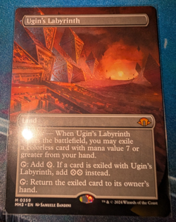 MTG Ugin's Labyrinth Borderless NM/M Modern Horizons 3 Mythic 0359 - Image 1