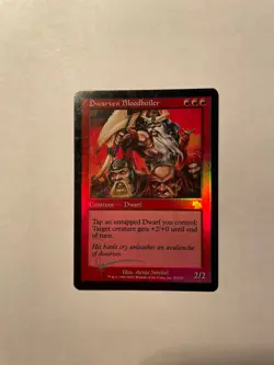 MTG Dwarven Bloodboiler - 84/143 / English / Near Mint - FOIL - Image 1