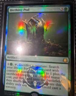 MTG Birthing Pod - Foil Judge Academy Promo, Judge Promos, Near Mint, English - Image 1