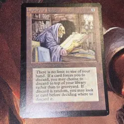 Library Of Leng X1 Mtg Beta Lp - Image 1