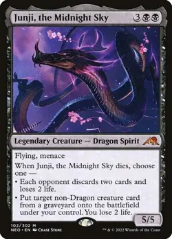 Junji, the Midnight Sky NEO NM MTG - Image 1