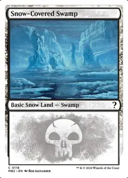 Snow-Covered Swamp MB2 NM MTG - Image 1