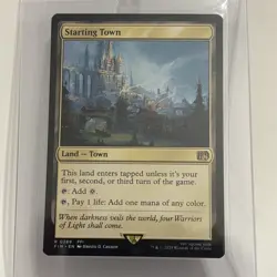MTG - Starting Town - Final Fantasy - Regular #289 - Mint - Ready to Grade - Image 1