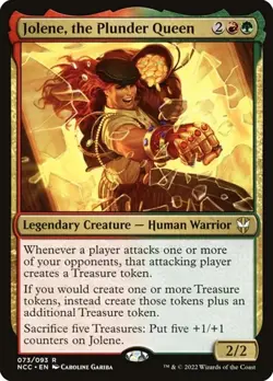 Jolene, the Plunder Queen Streets of New Capenna Commander NM MTG - Image 1