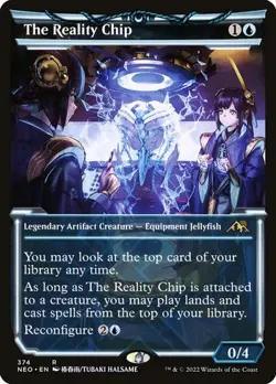 The Reality Chip - Showcase NEO NM MTG - Image 1