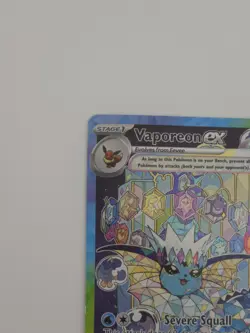 Pokemon TCG Vaporeon EX Prismatic Evolutions Special Illustration Card 149/131 - Image 2