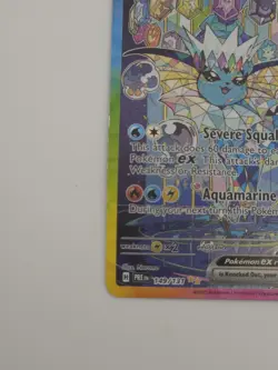 Pokemon TCG Vaporeon EX Prismatic Evolutions Special Illustration Card 149/131 - Image 4