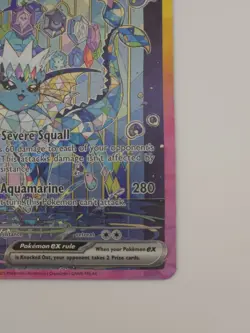 Pokemon TCG Vaporeon EX Prismatic Evolutions Special Illustration Card 149/131 - Image 5