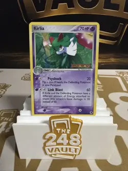 Pokemon TCG Dragon Frontiers - Kirlia #32/101 - Stamped Uncommon Holo Card - Image 1