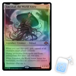 FOIL EMRAKUL, THE WORLD ANEW Modern Horizons 3 Magic MTG MINT CARD - Image 1