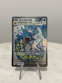 Pokemon Gyarados ex 225/198 Ultra Rare Full Art Holo SV01 Scarlet & Violet Card - Image 1