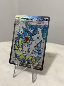 Pokemon Gyarados ex 225/198 Ultra Rare Full Art Holo SV01 Scarlet & Violet Card - Image 2