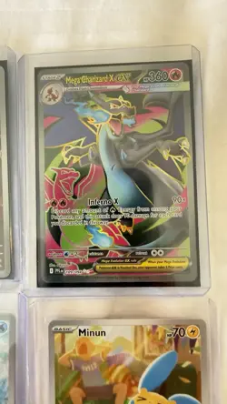 Pokemon Mega Charizard- Vulpix- Articuno- Minun Card Lot - Take All 4 Cards! - Image 3