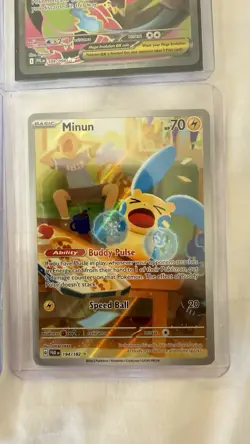 Pokemon Mega Charizard- Vulpix- Articuno- Minun Card Lot - Take All 4 Cards! - Image 4