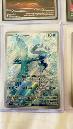 Pokemon Mega Charizard- Vulpix- Articuno- Minun Card Lot - Take All 4 Cards! - Image 5