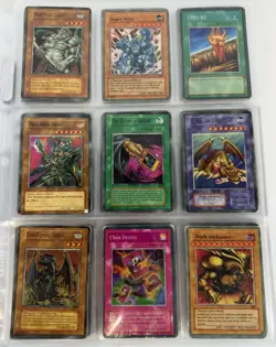 LOT OF VINTAGE BOOTLEG FUNNY YUGIOH CARDS - Image 2