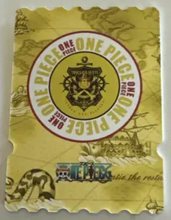 BIBI’S ADVENTURE SR SR-021 Diecut Style Thousand Sunny ONE PIECE Anime Card - Image 2