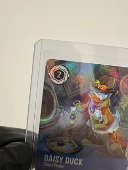 Disney Lorcana TCG Daisy Duck-Ghost Finder Foil Card 217/204 English - Image 5