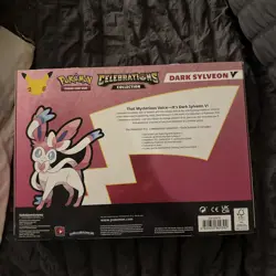 Pokemon TCG Trading Card Game Celebrations Collection Box [Dark Sylveon V] 820650809392 - Image 2