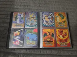Pokemon Card Lot - Topps/TV Animation - Binder Included - Check Photos For Holo - Image 4