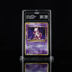 TAG 10 Mewtwo 014 HOLO CLK Japanese Classic TCG Water Deck Pokemon Card - Image 1
