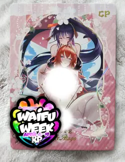 Noto & Atago • CP • Senpai Goddess Haven ♡♡♡ Anime Girl Waifu Card ♡♡♡ - Image 1