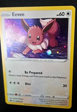 Eevee SWSH127 SWSH: Sword & Shield Pokemon Promo Cards Holo TCG NM/LP - Image 2