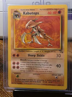 Pokemon Card Kabutops (24) Rare Fossil 24/62 LP - Image 1