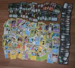 Lot Of Pokemon Magic The Gathering And Warhammer CCG Cards - Image 1