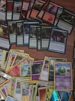 Lot Of Pokemon Magic The Gathering And Warhammer CCG Cards - Image 4