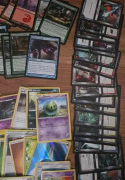 Lot Of Pokemon Magic The Gathering And Warhammer CCG Cards - Image 5