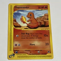Pokemon Charmander Card Expedition Base Set E-Series Non-Holo Card 97/165 NM - Image 1