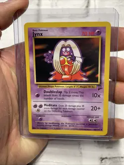 Jynx 45/130 Base Set 2 Uncommon Pokemon Trading Card Near Mint NM Pokemon WOTC - Image 1