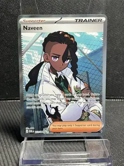 Pokemon Card - Naveen - Full Art Ultra Rare (112/088) Perfect Order NM - Mint - Image 1