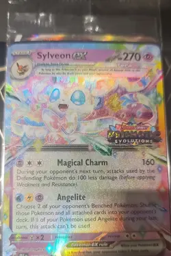 Sylveon ex - (Prismatic Evolutions Stamp) 041/131 Miscellaneous Cards & Holo - Image 1