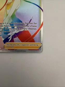 Elesa’s Sparkle & Peony Rainbow Rare Secret Rare Fusion Strike Pokemon Card Lot - Image 5