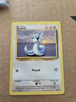 DRATINI - 26/102 - Base Set - Pokemon Card - Nrmt - Image 1