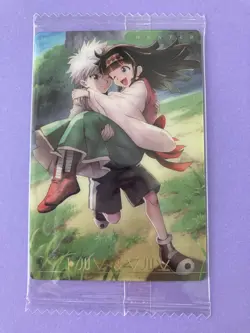 Killua Zoldyck Hunter x Hunter wafer card Killua Zoldyck R 18 Japanese - Image 1