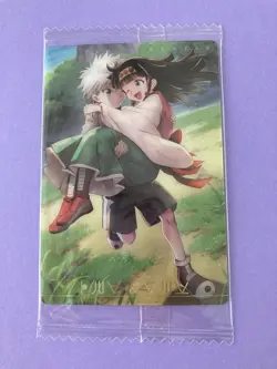 Killua Zoldyck Hunter x Hunter wafer card Killua Zoldyck R 18 Japanese - Image 3