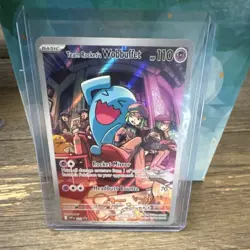 Pokemon Team Rocket's Wobbuffet 203 Sv: Scarlet & Violet Promo Holo Card - Image 1