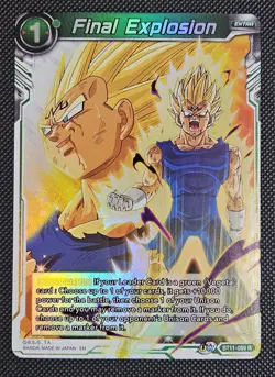 Majin Vegeta Final Explosion BT11-089 Foil Dragon Ball Super Card Game | NM - Image 1