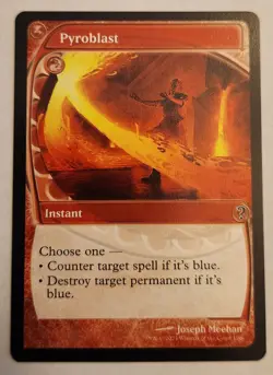 Pyroblast (Future Sight) Mystery Booster 2 Regular NM+ - Image 1