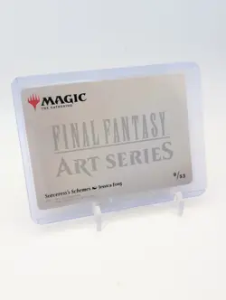MTG - Sorceress's Schemes Art Card Gold Stamped Signature 9/53 - Art Series: FF - Image 2