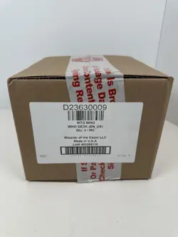 MTG Doctor Who Commander Decks Complete Set of 4 - BRAND NEW - Sealed Case - Image 1