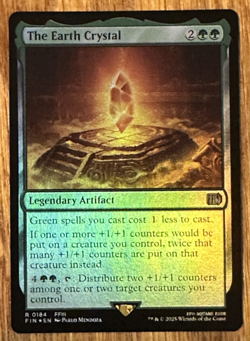 MTG Final Fantasy, The Earth Crystal - Foil - Image 1