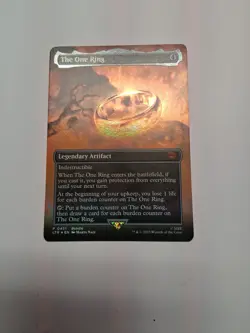 MTG The One Ring (Borderless) (LTR ) Promo Foil - Image 1