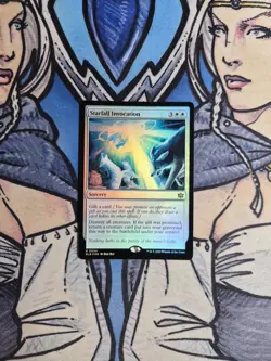 1x Starfall Invocation FOIL - NM/M BLB Bloomburrow MTG Magic - Image 1