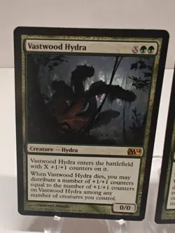 x2 Vastwood Hydra Magic 2014 (M14) MTG Normal NM - Image 2